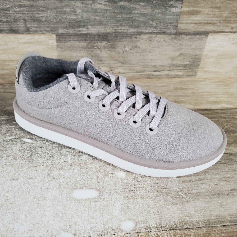 Allbirds Wool Piper Woven Womens Shoes Sz 7 Pewter Gray Blizzard Sole‎ Sneakers
